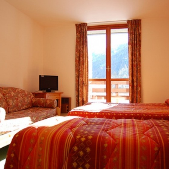 Hotel Solaris bedroom | Cesana | Italy