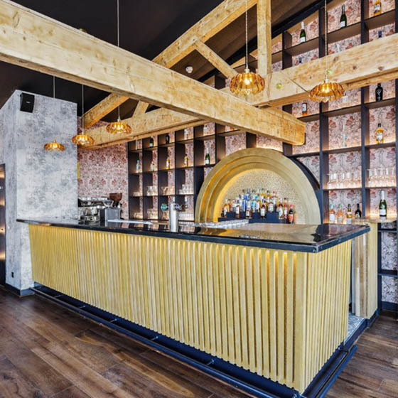 Bar at Hotel Turan, Les Deux Alpes