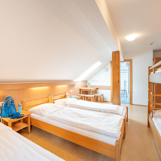 Bedroom at the Mauser Muhtaler