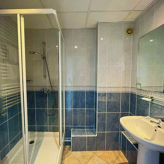Bathroom at Clubhotel Vallee Blanche