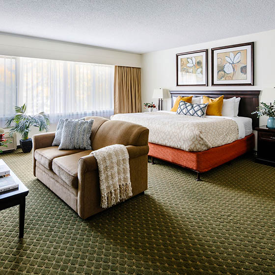 Junior suite at Chateau Jasper, Canada